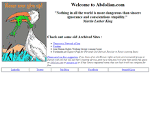 Tablet Screenshot of abdolian.com